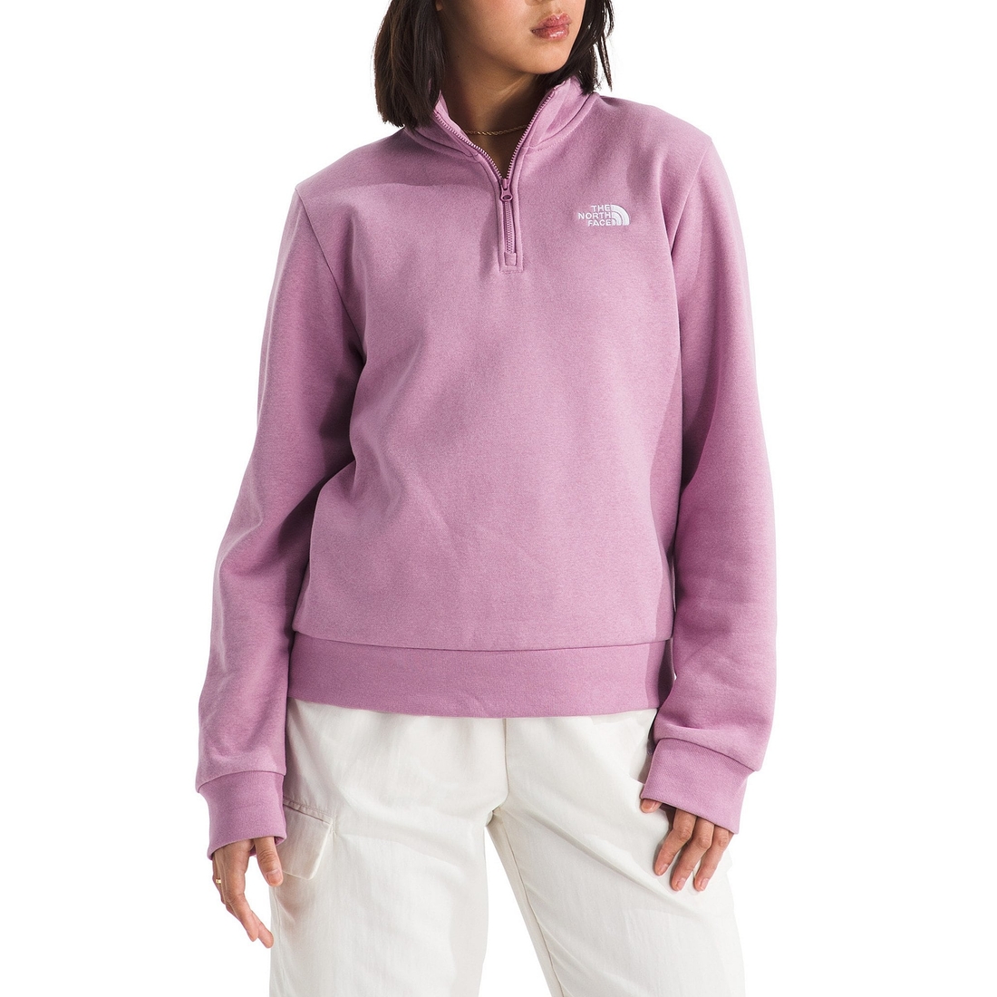 The North Face Evolution Half Zip Mock Stand Long Sleeve Pullover