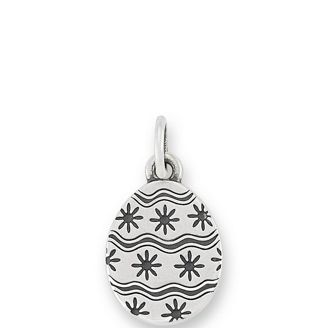 James Avery Floral Easter Egg Charm