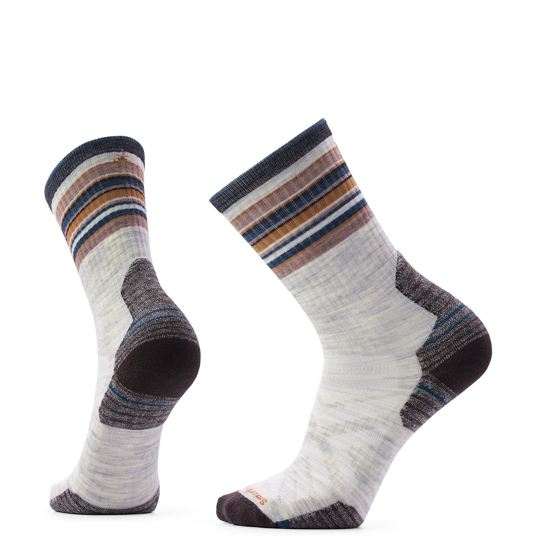Smartwool Hike Targeted Cushion Stripe Mid Crew Socks