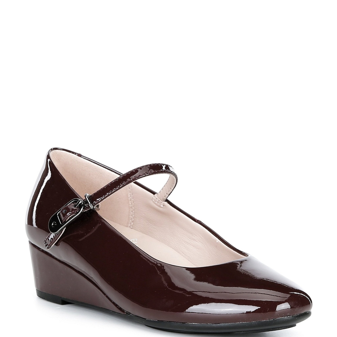 Ecco Elevate Patent Leather Mary Jane Wedge Pumps