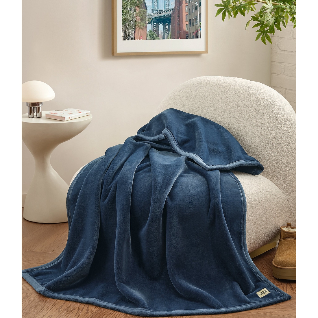 UGG Coco Luxury Plush Throw Blanket