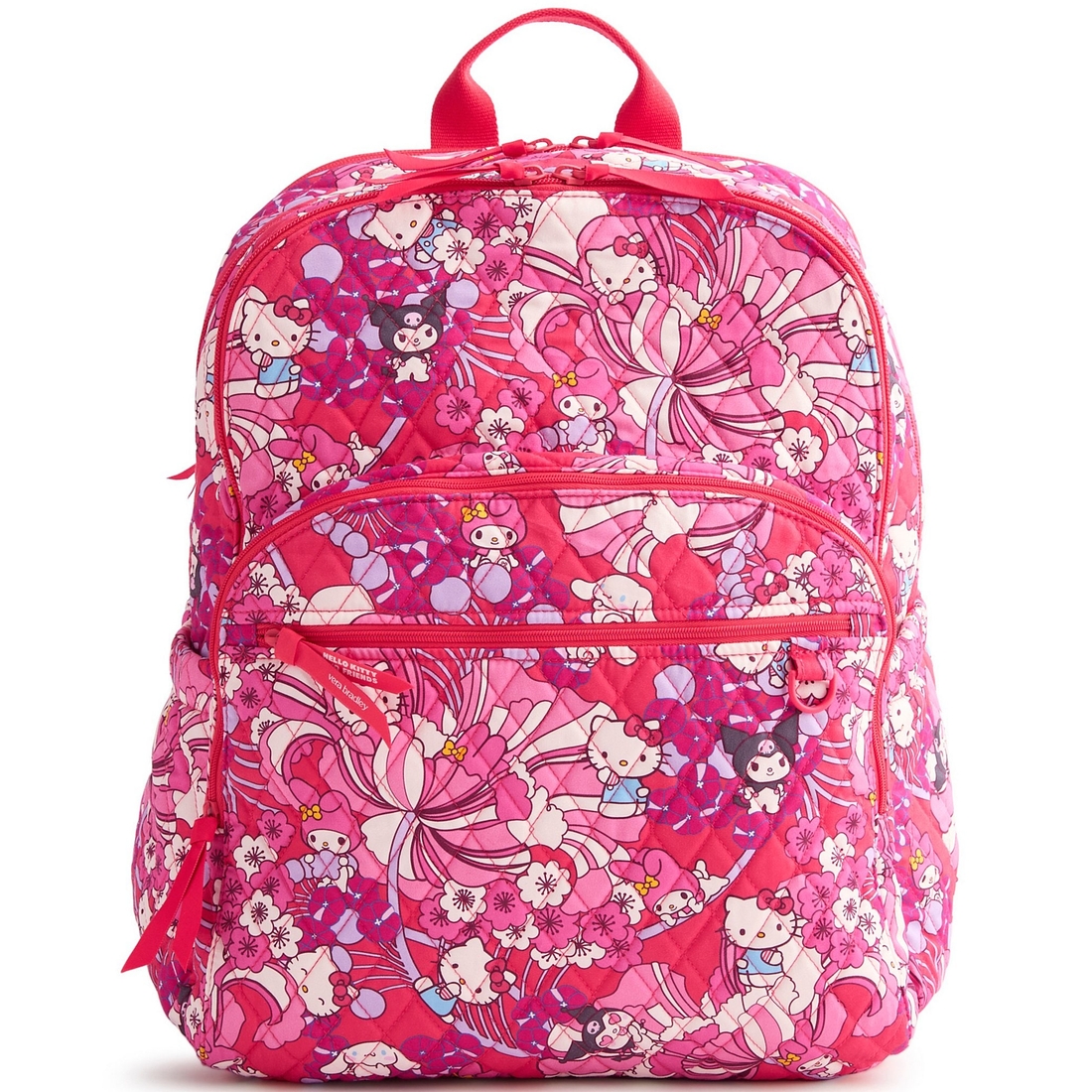 Vera Bradley x Hello Kitty Hello Hydrangeas Large Bancroft Backpack