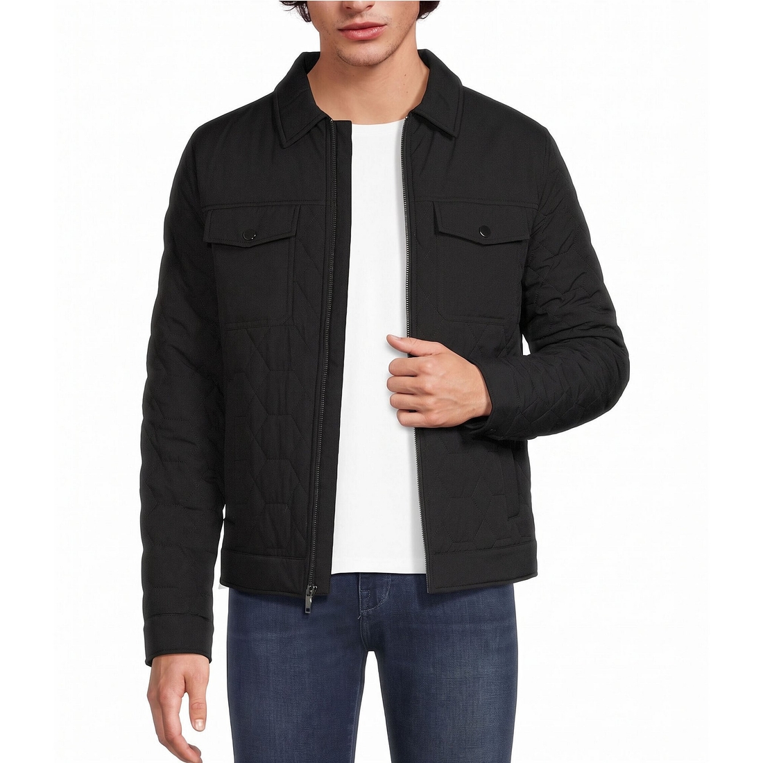 Murano Quilted Shirt Jacket