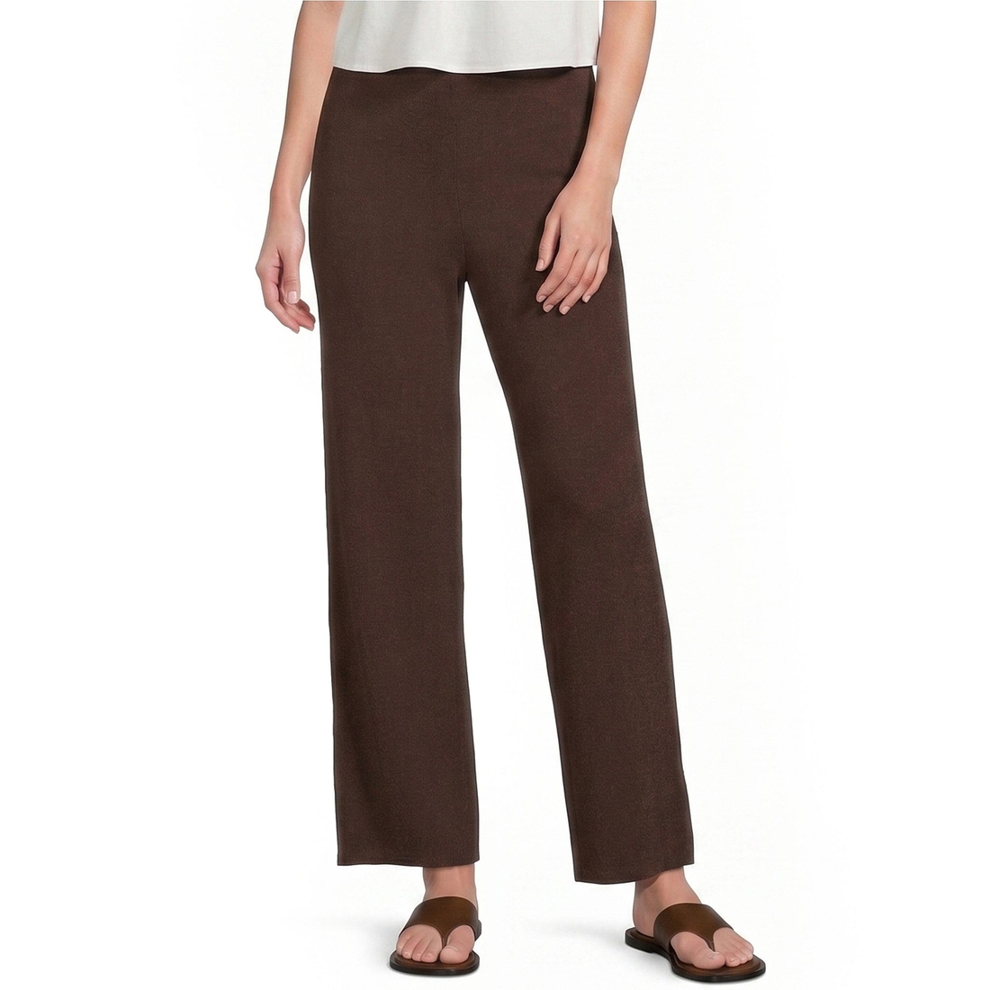 Evolutionary Mid Rise Wide Leg Trouser Pants
