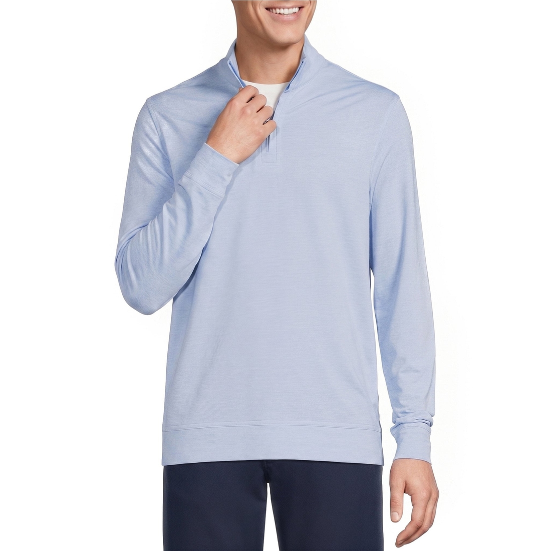 Cremieux Blue Label Performance Solid Quarter Zip Pullover