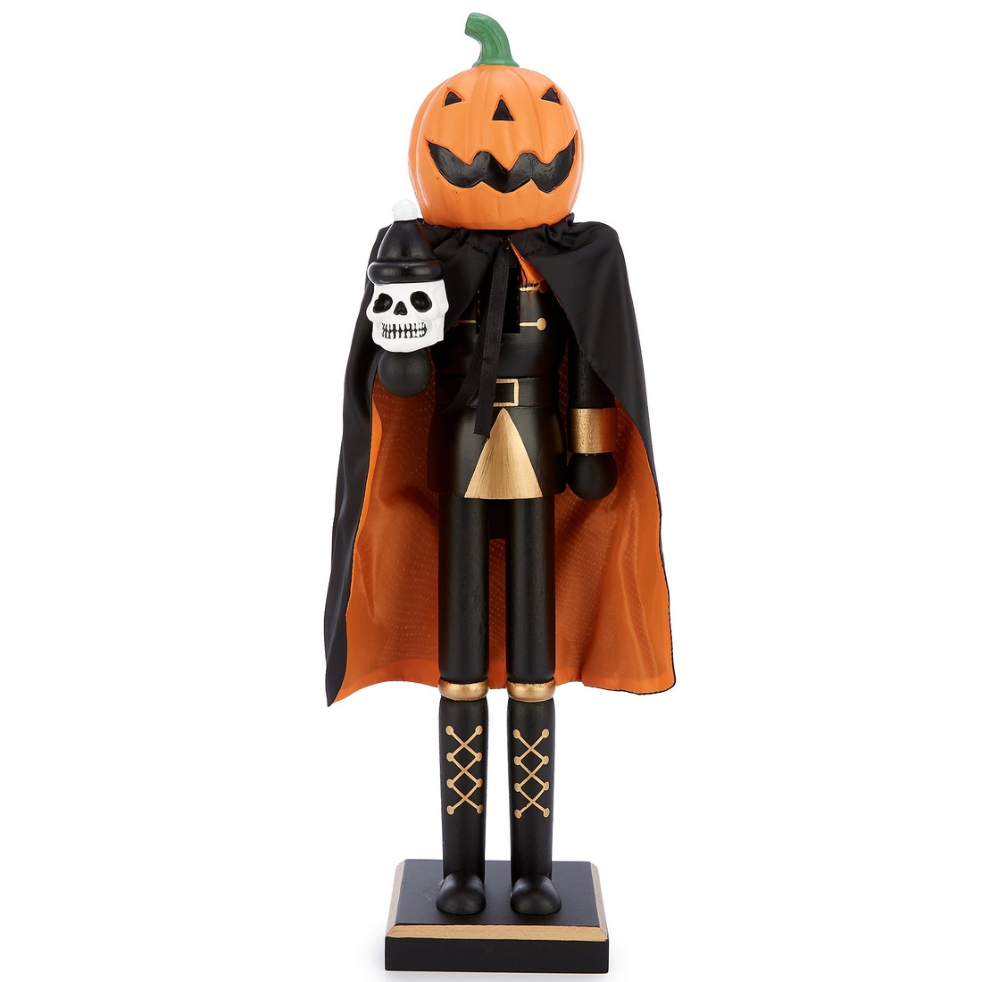 Southern Living Pumpkin Head Man Nutcracker