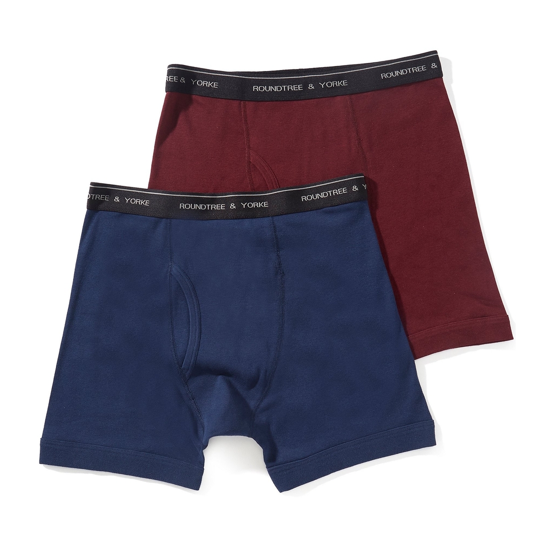 Roundtree & Yorke Big Tall Boxer Briefs 2-Pack