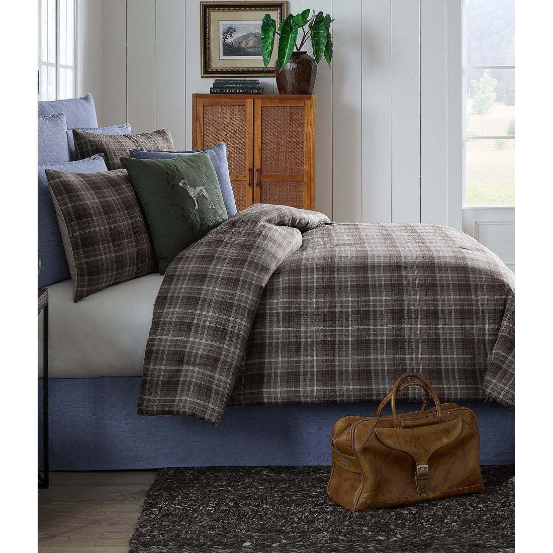 Cremieux Woodson Plaid Comforter Mini Set