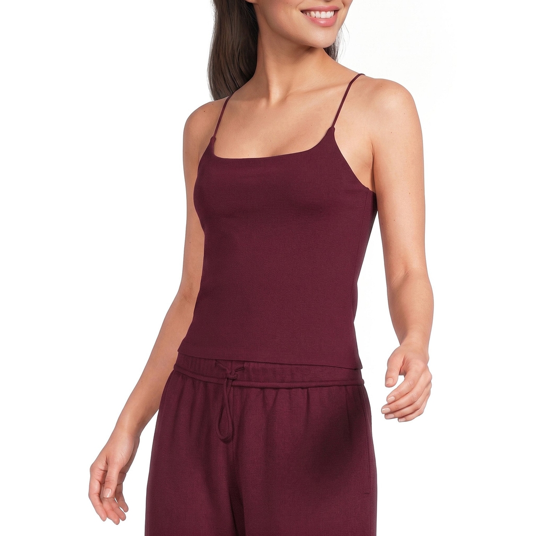Gb Essentials Square Neck Cami Coordinating Tank