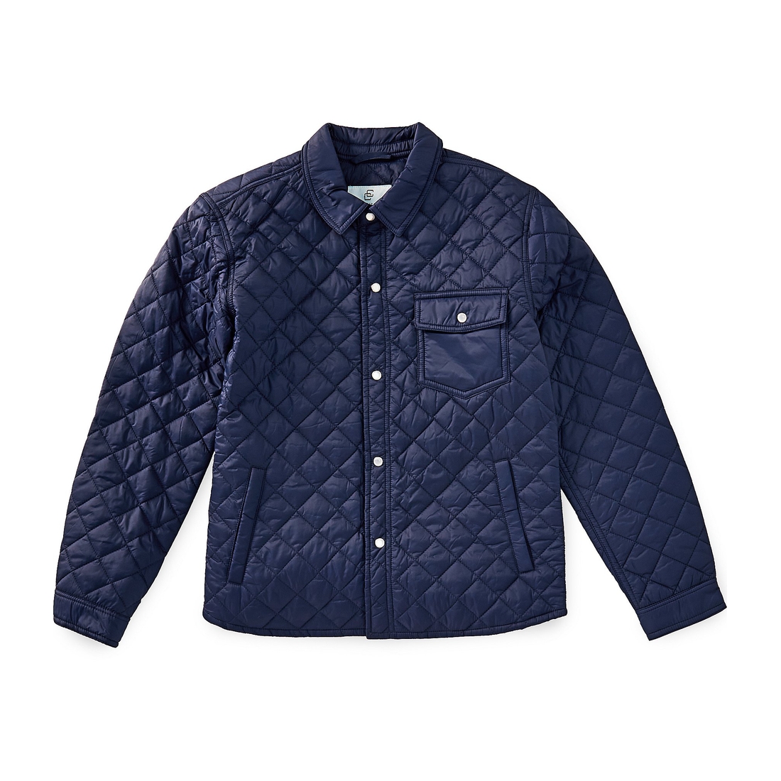 Class Club Big Boys Quilted Snap Front Shacket