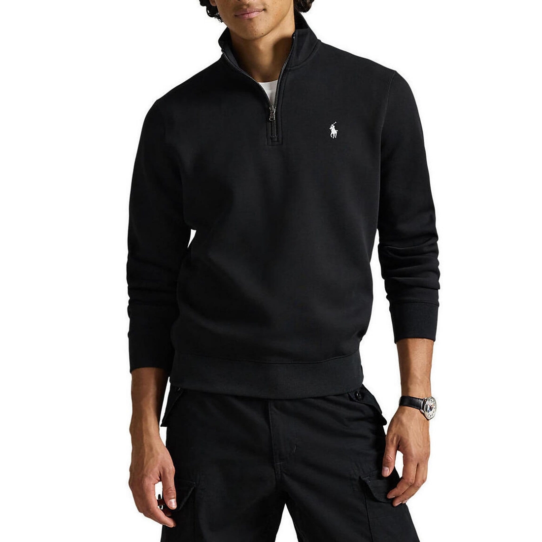 Polo Ralph Lauren Quarter Zip Double Knit Pullover