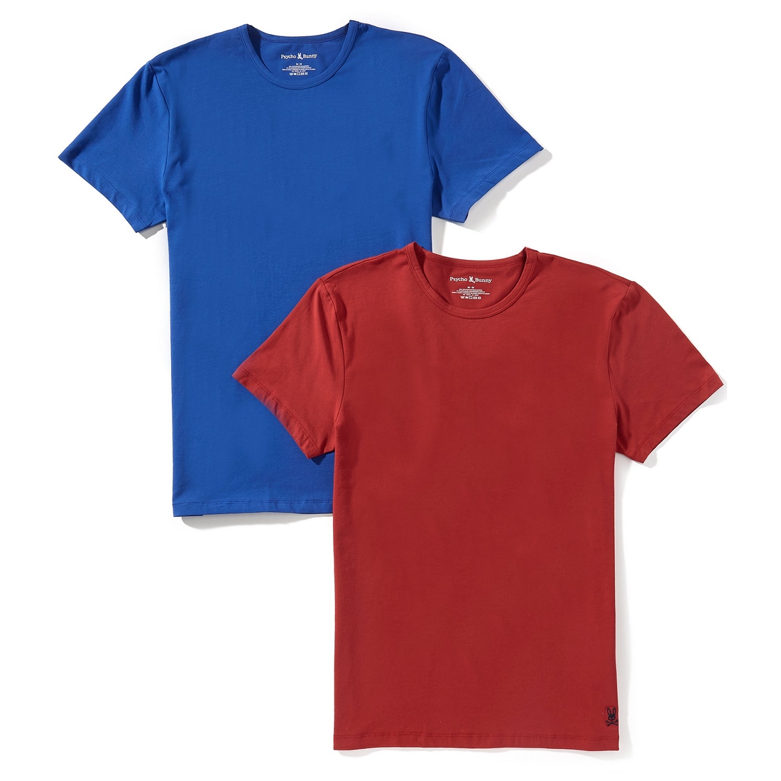 Psycho Bunny Crew Neck Assorted Undershirts 2-Pack