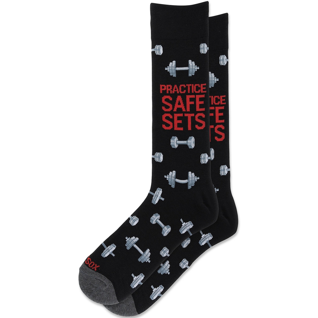 Hot Sox Practice Safe Sets Crew Socks