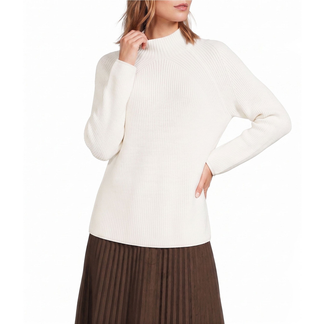 Every Mock Neck Sweater