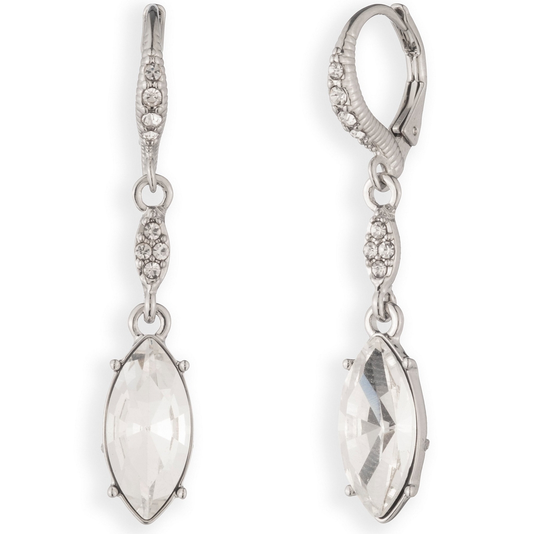 Givenchy Pear Double Drop Earrings