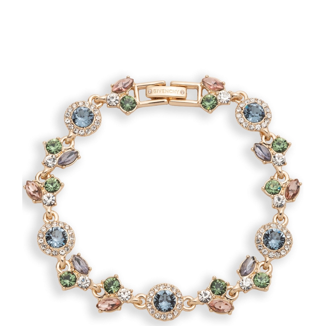 Givenchy Gold Tone Pear Flex Line Bracelet