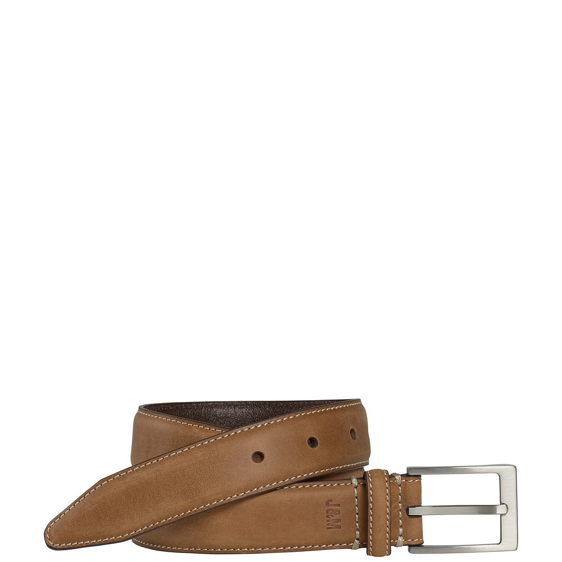 Johnston & Murphy Boys' Oiled Leather Belt