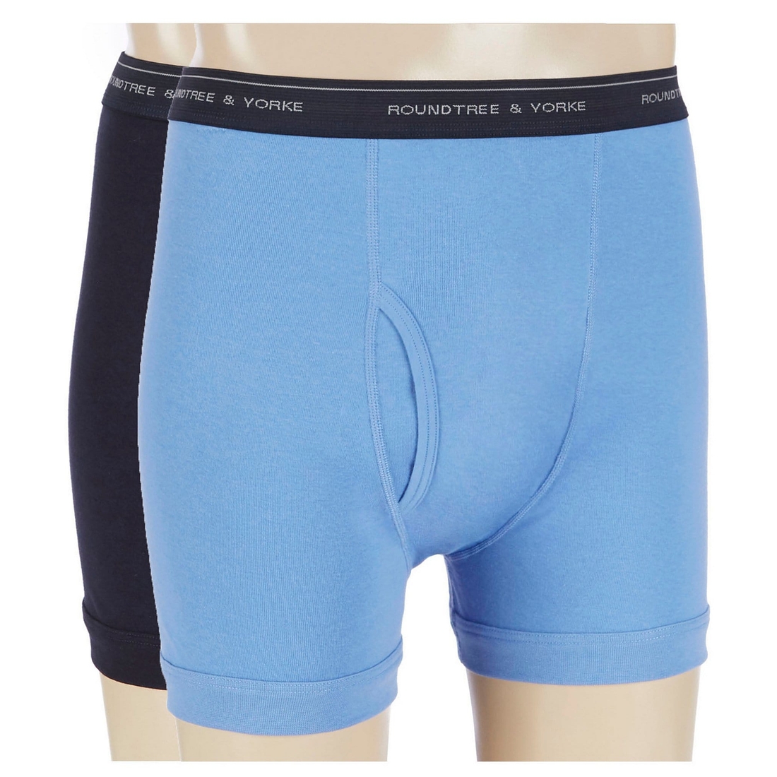 Roundtree & Yorke Big Tall Assorted Boxer Briefs 2-Pack