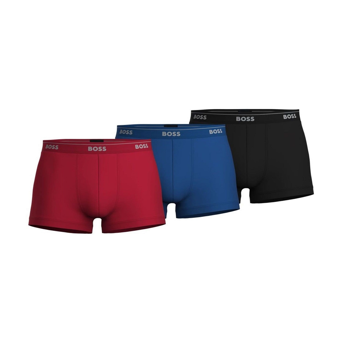 Hugo Boss Assorted Solid Trunks 3-Pack
