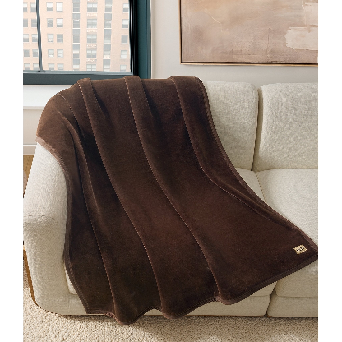 UGG Coco Luxury Plush Throw Blanket