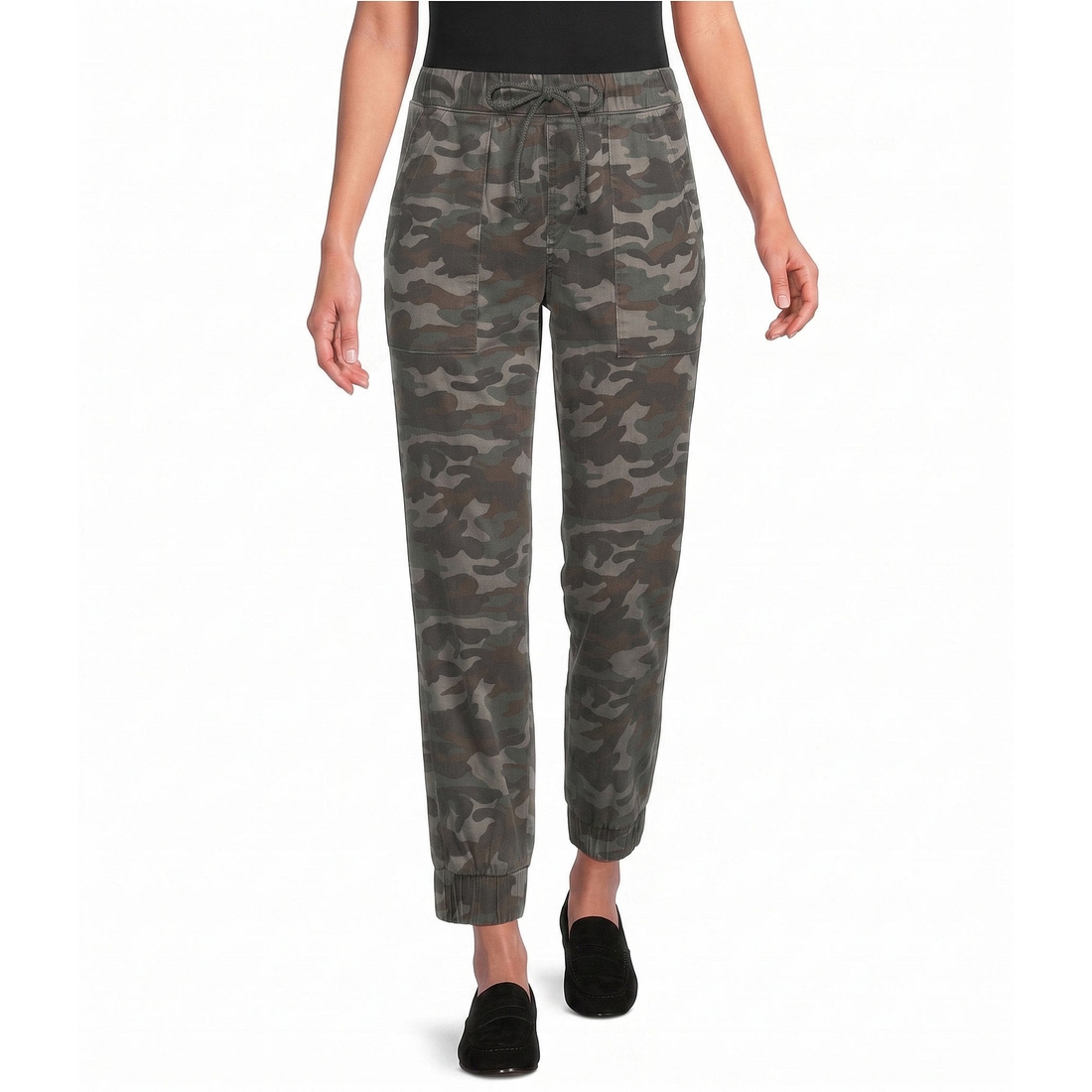 Bella Dahl Camo Drawstring Joggers