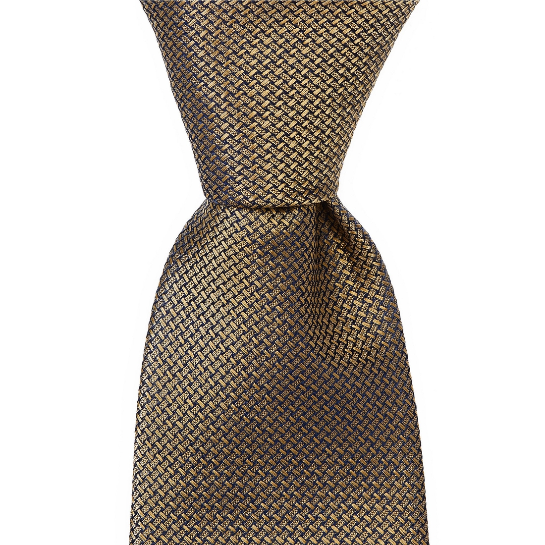 Hickey Freeman Textured Solid Traditional Silk Tie