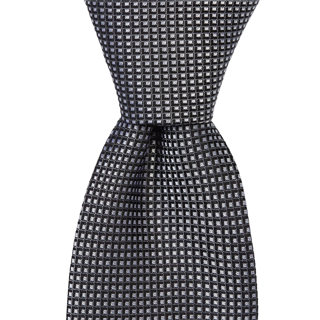 Hickey Freeman Micro Neat Pattern Traditional Silk Tie