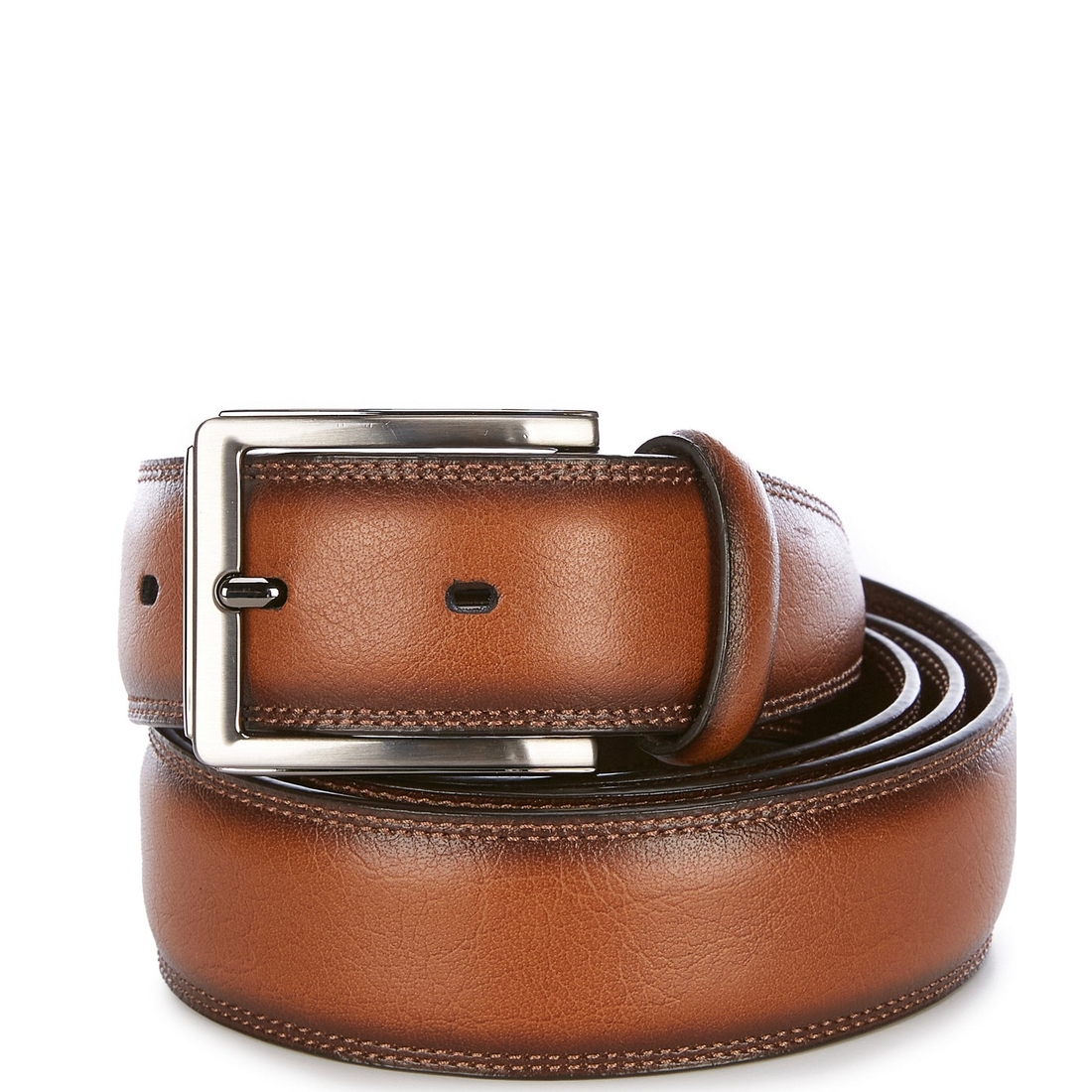 Roundtree & Yorke Big Tall Honey Leather Belt