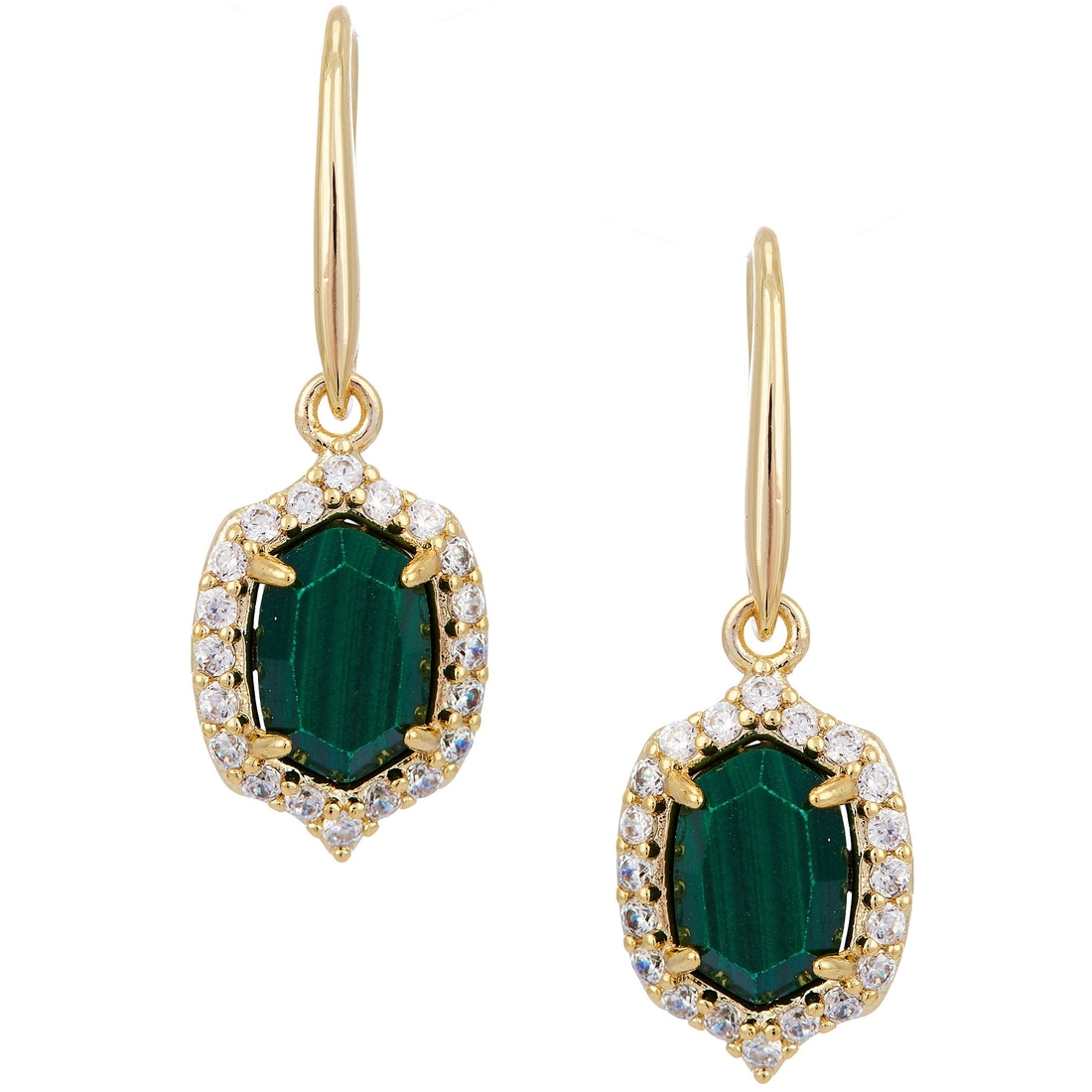 Kendra Scott Daphne Crystal Frame Drop Earrings