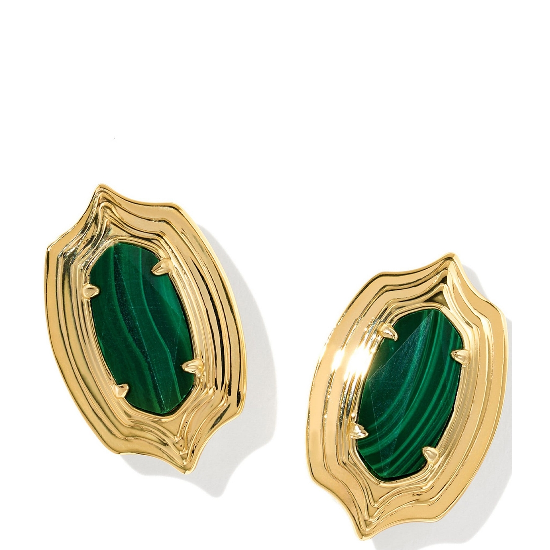 Kendra Scott Ellie Stepped Frame Stud Statement Earrings