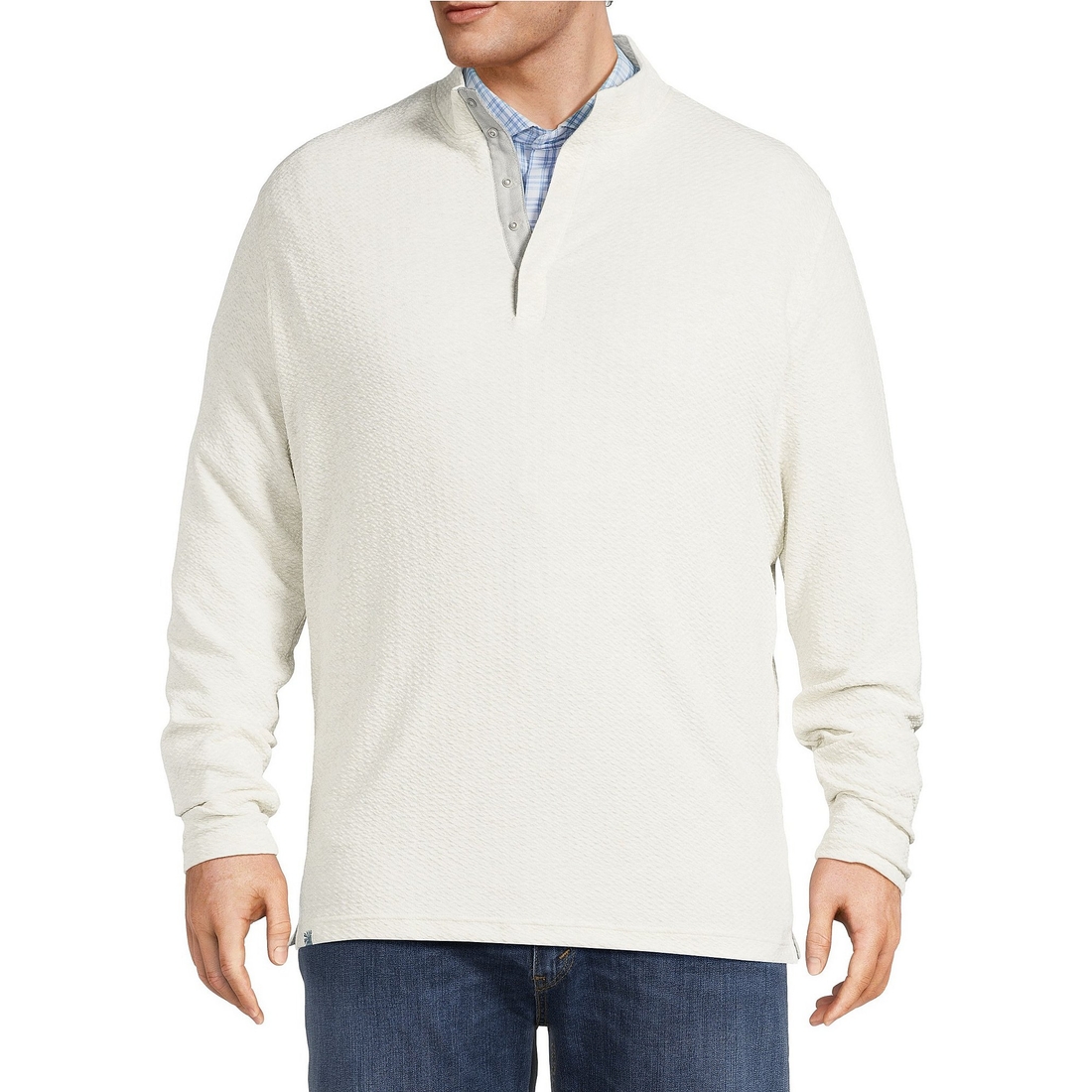 Johnnie-o Big Tall Ransel Henley Pullover