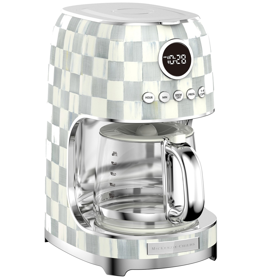 Mackenzie-childs Check Drip Coffee Maker