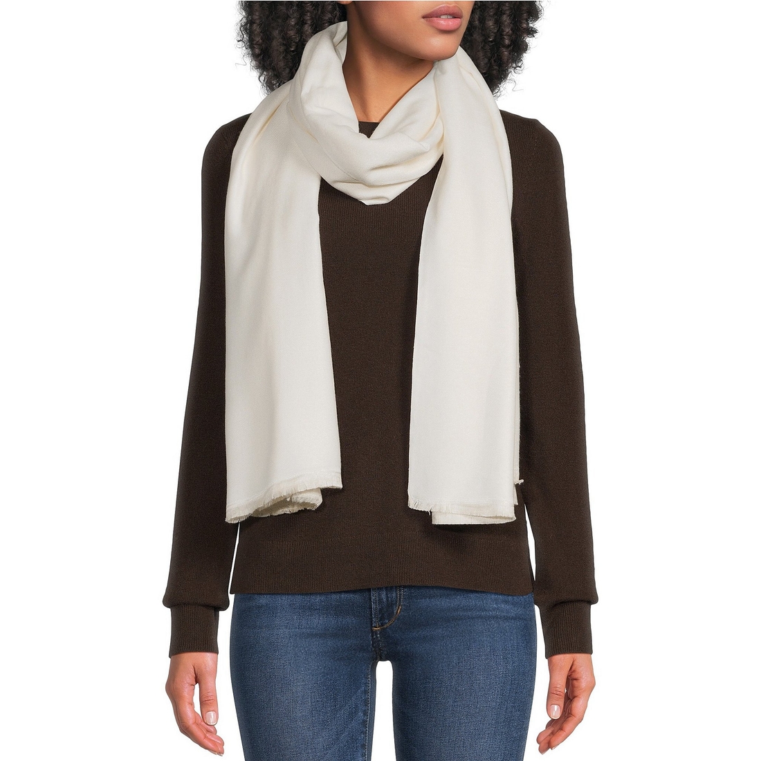 Sasso + Smyth Super Soft Solid Oblong Scarf