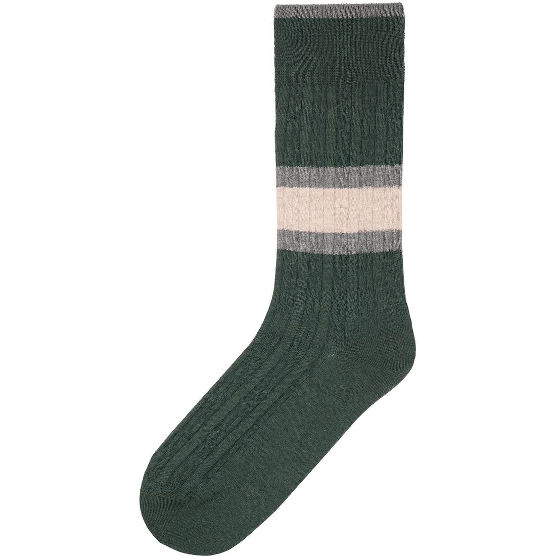 Cremieux Cable Knit Socks