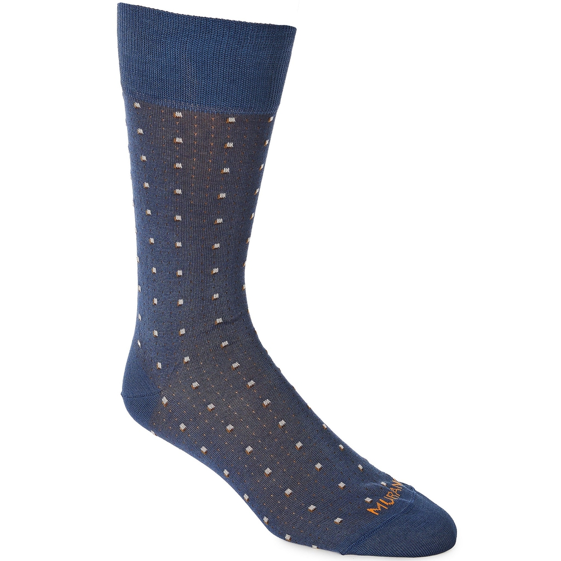 Murano SquareDot Crew Dress Socks