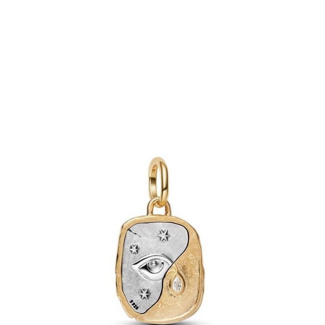 Pandora Two Tone Eye Medallion Charm