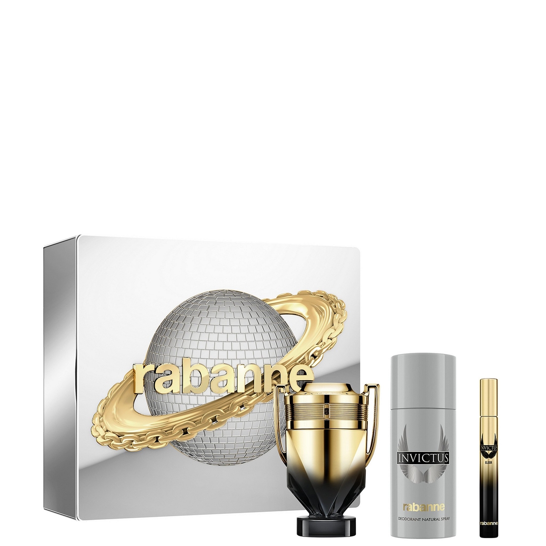 Rabanne 3-Piece Invictus Elixir Gift Set
