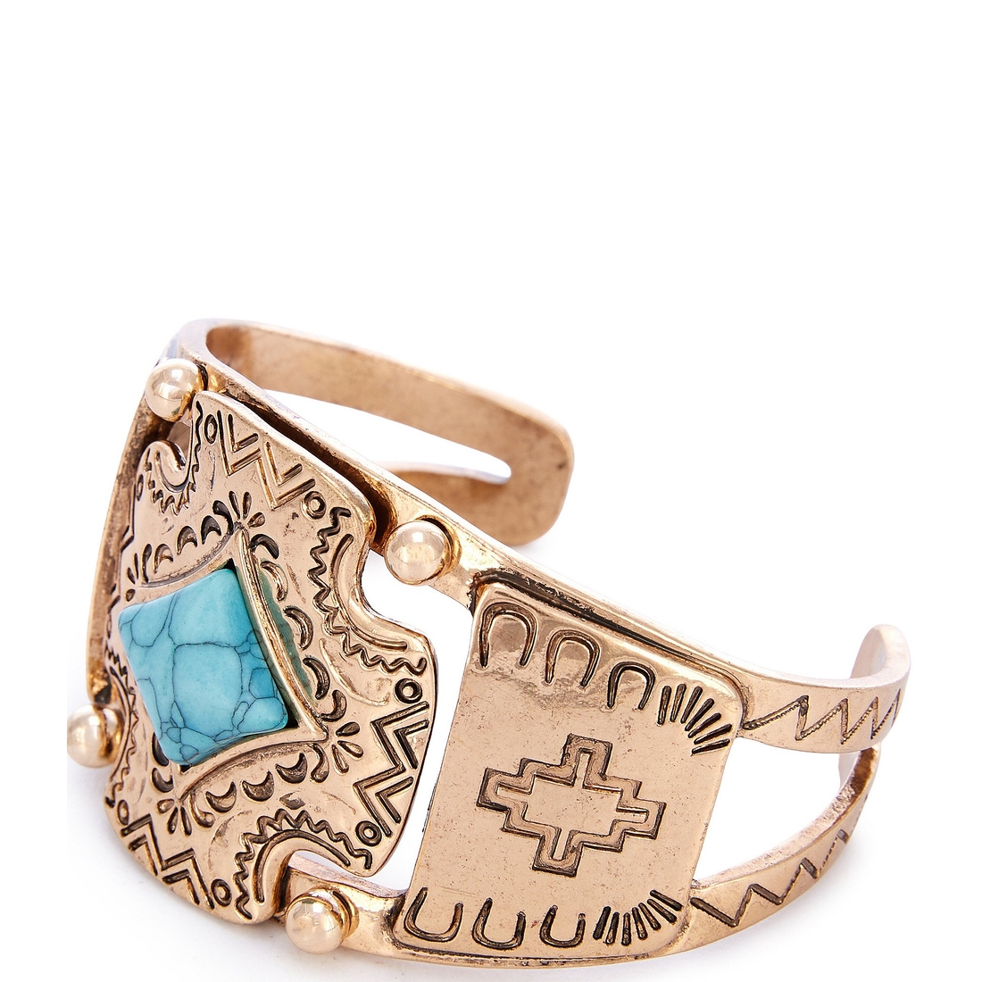 Anna & Ava Western Cross Statement Cuff Bracelet