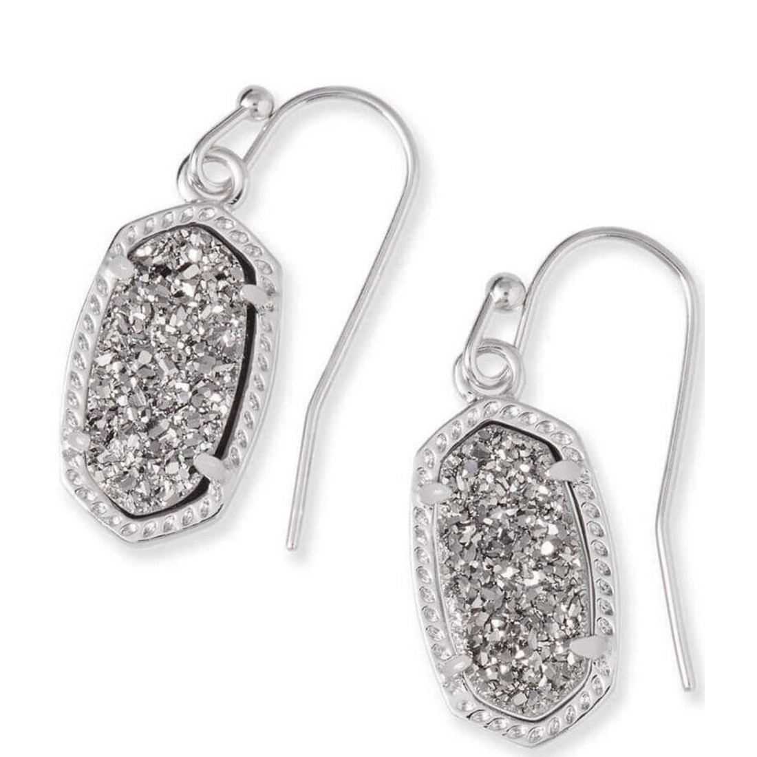 Kendra Scott Lee Silver Drop Earrings