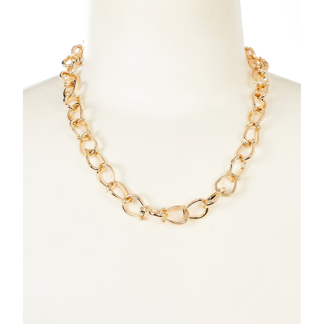 Anna & Ava Link Chain Collar Necklace
