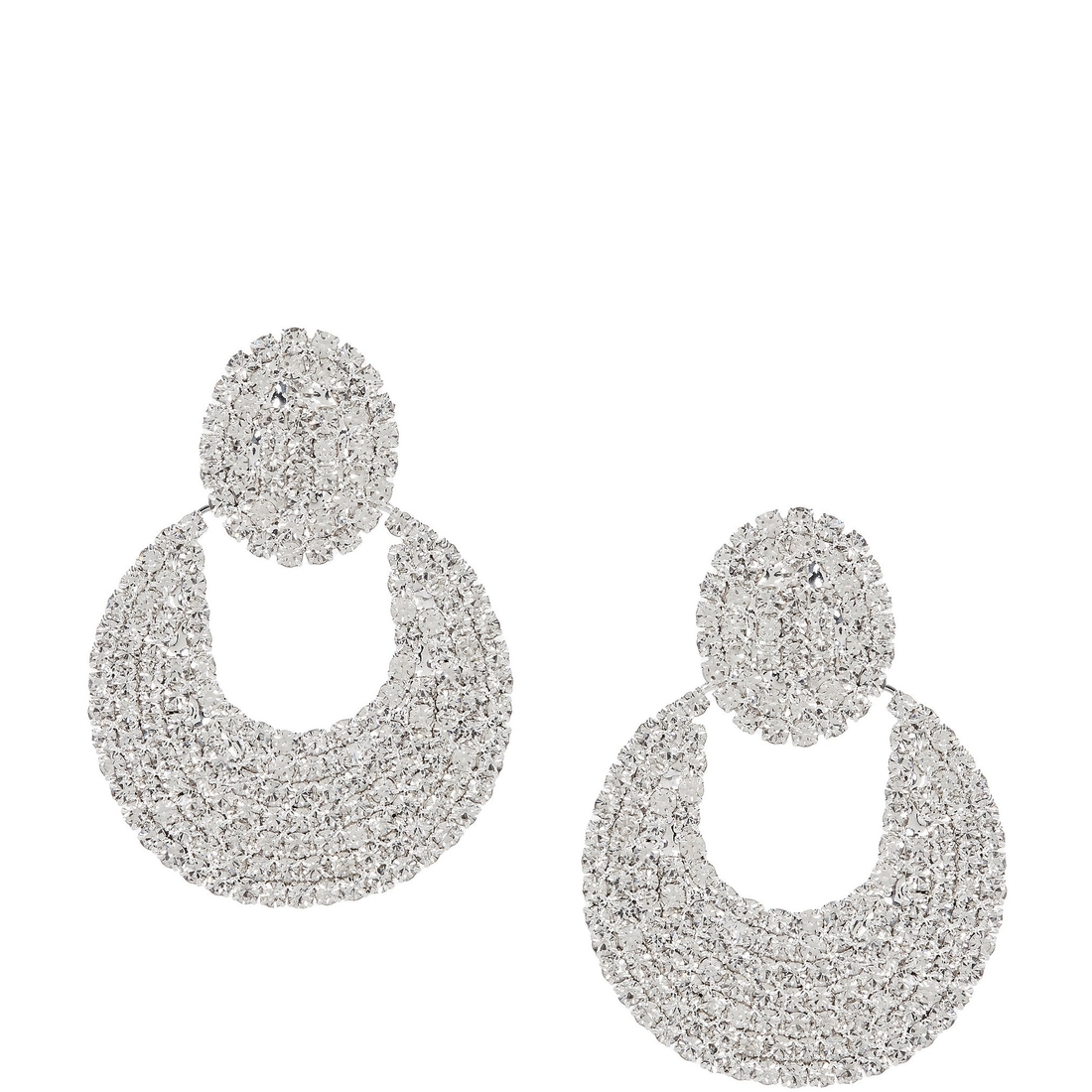 Cezanne Doorknocker Drop Earrings