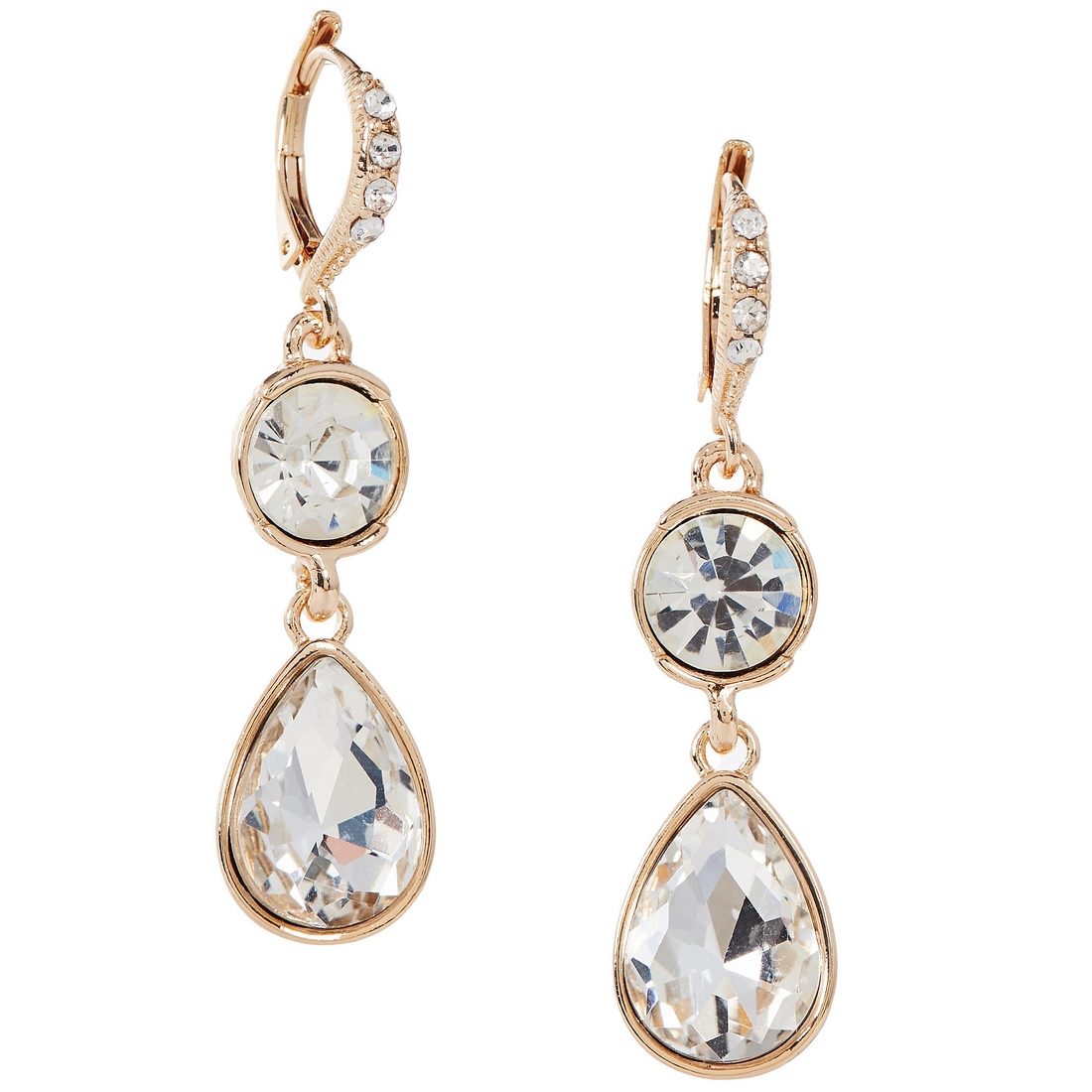 Cezanne Teardrop Statement Drop Earrings