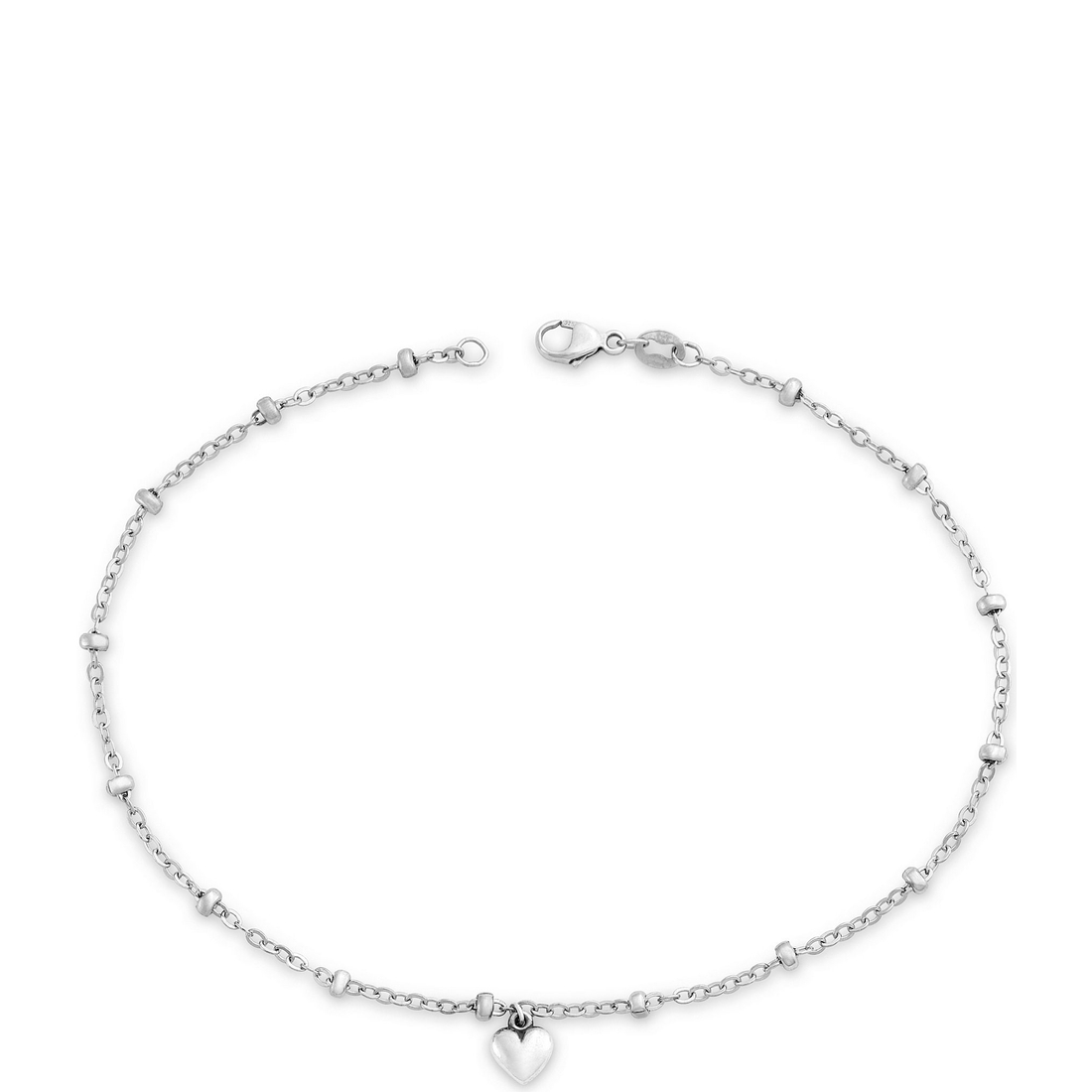 James Avery Heart Drop Chain Anklet