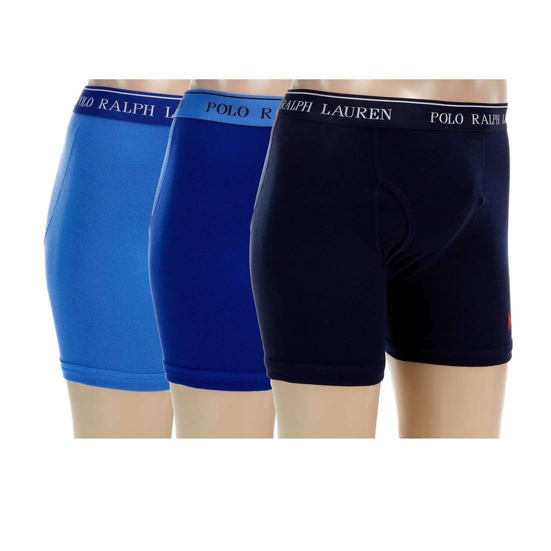 Polo Ralph Lauren Classic Fit Solid Boxer Briefs 3-Pack