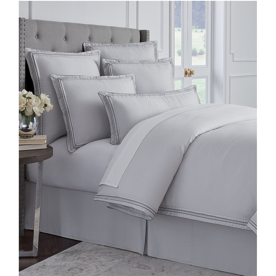 Luxury Hotel Elegance Sateen Comforter Mini Set
