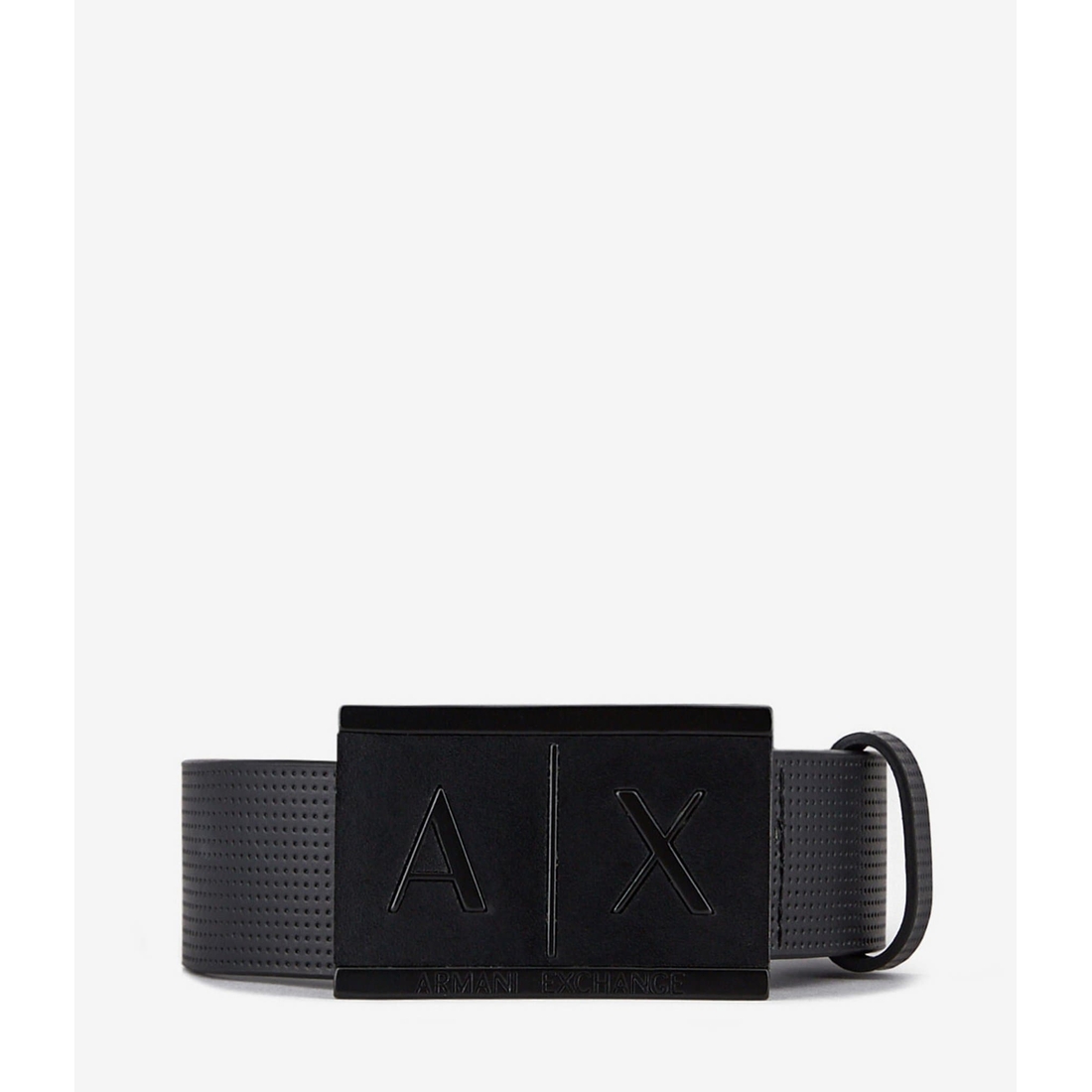 Armani Exchange Perfect Rectangular 1.4 Buckle Belt