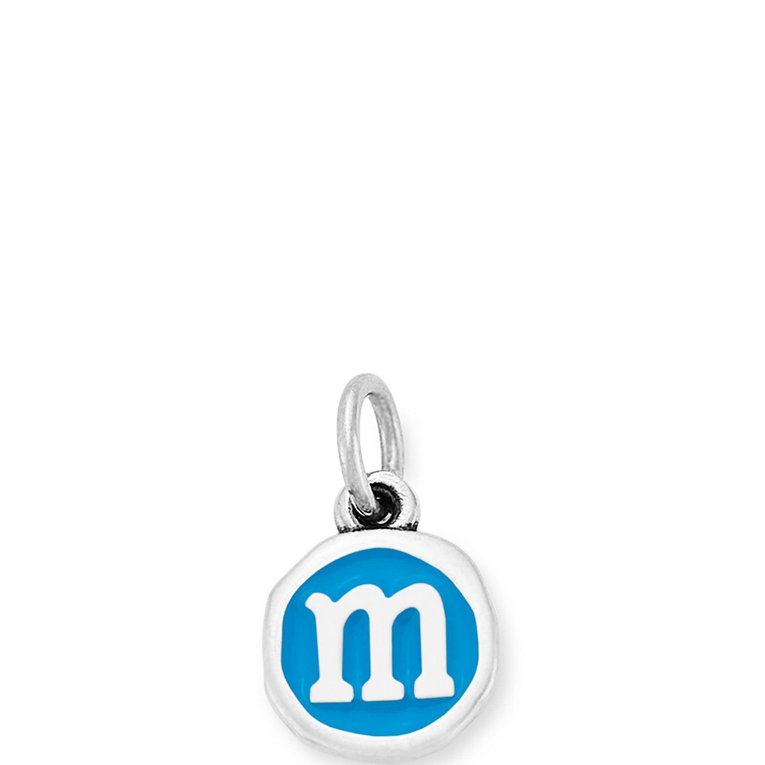 James Avery Blue Enamel Initial Charm