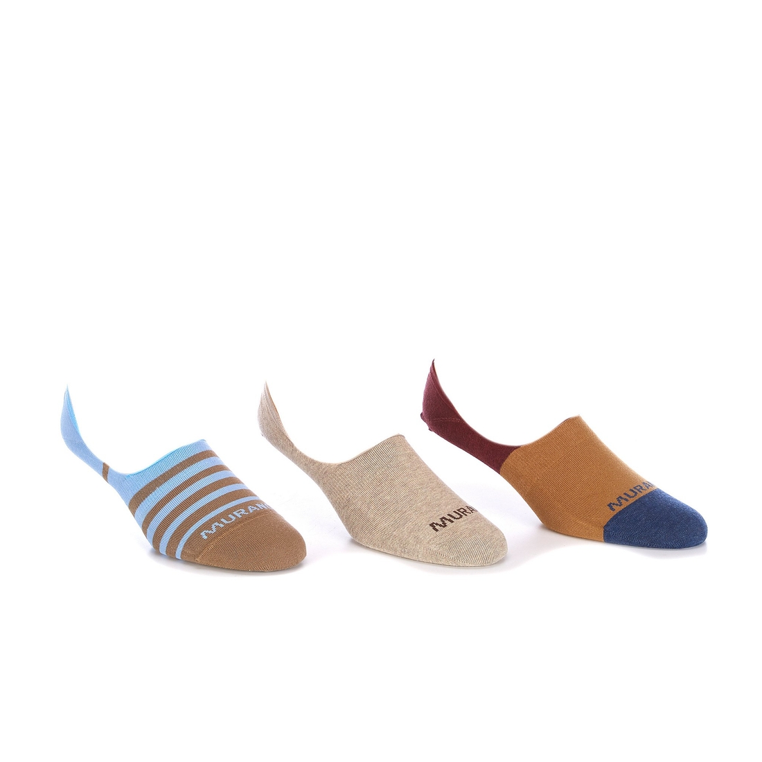 Murano Assorted Liner Socks 3-Pack