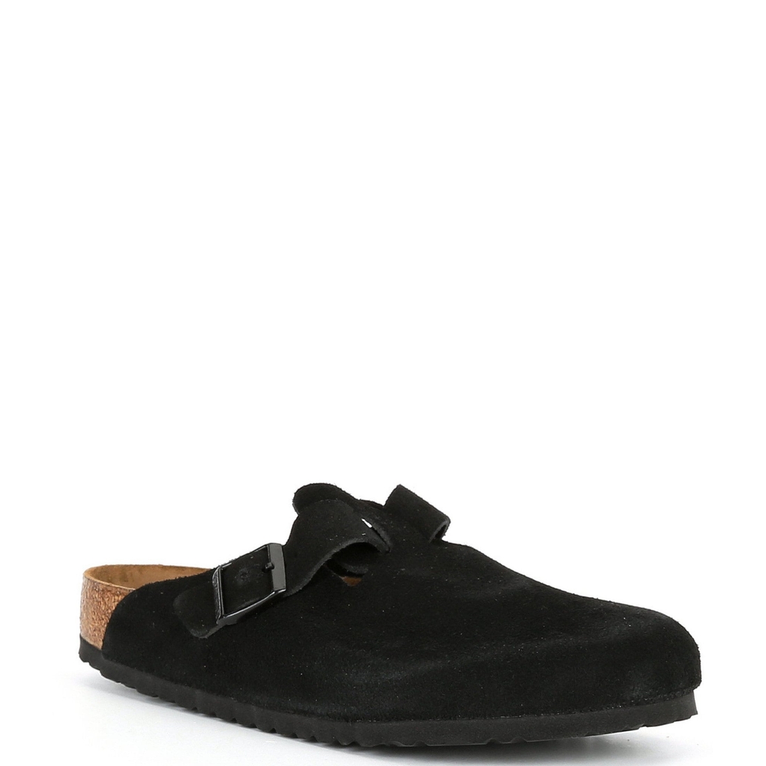 Dillard's Birkenstock Men's Boston Suede Slide-On Soft Footbed Clogs available now at Mall of Georgia®