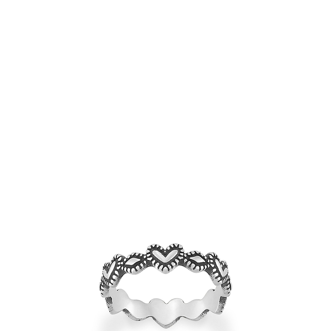 James Avery Sterling Silver Hearts Ring